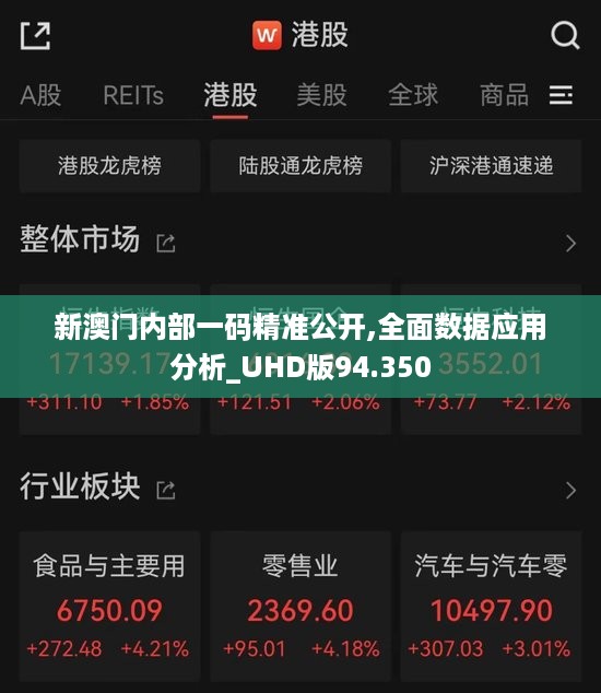 新澳门内部一码精准公开,全面数据应用分析_UHD版94.350