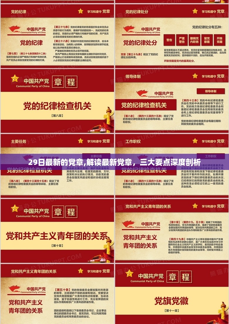 最新党章解读，三大要点深度剖析与解读