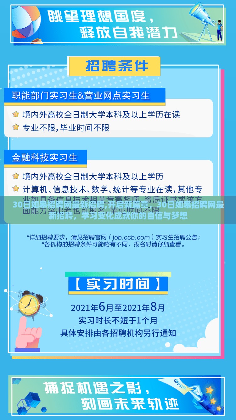 30日如皋招聘网最新招聘，开启职业新篇章，成就自信与梦想