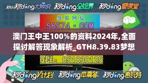 澳门王中王100%的资料2024年,全面探讨解答现象解析_GTH8.39.83梦想版
