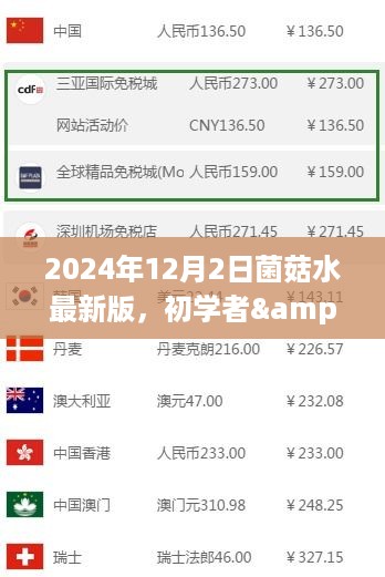 初学者与进阶用户必备指南，2024年菌菇水最新版使用指南