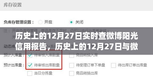历史上的12月27日与微博阳光信用报告，深度探究与观点阐述