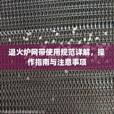 退火炉网带使用规范详解，操作指南与注意事项