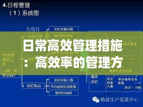 日常高效管理措施：高效率的管理方式 