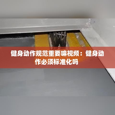 健身动作规范重要嘛视频：健身动作必须标准化吗 
