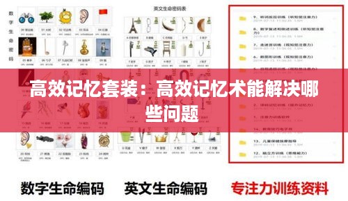 高效记忆套装：高效记忆术能解决哪些问题 