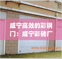 咸宁高效的彩钢门：咸宁彩砖厂电话 
