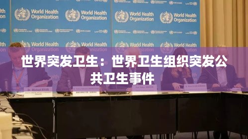 世界突发卫生：世界卫生组织突发公共卫生事件 