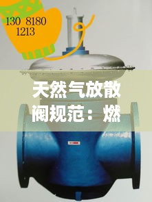 天然气放散阀规范：燃气放散阀安装方法 