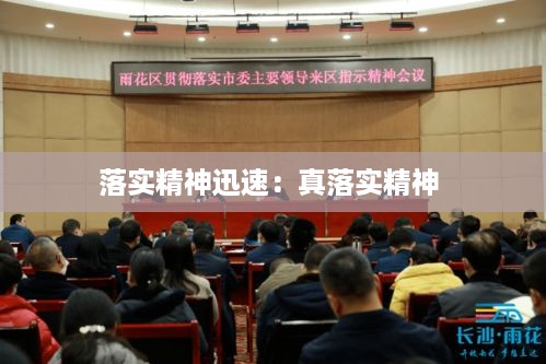 落实精神迅速：真落实精神 