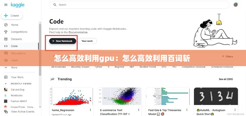 怎么高效利用gpu：怎么高效利用百词斩 