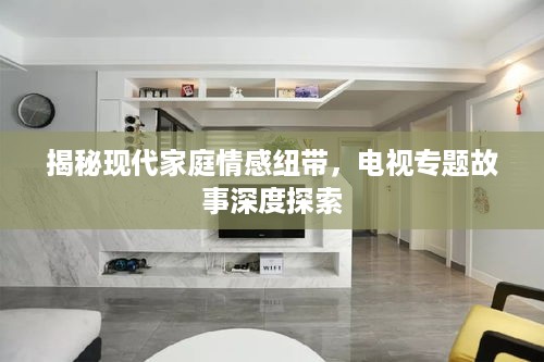 揭秘现代家庭情感纽带，电视专题故事深度探索