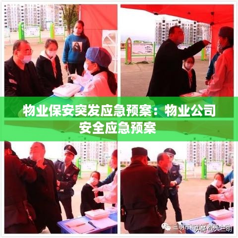 物业保安突发应急预案：物业公司安全应急预案 