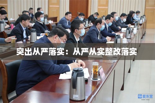 突出从严落实：从严从实整改落实 
