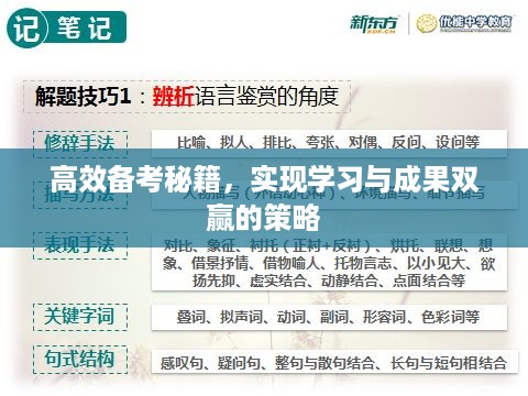 高效备考秘籍，实现学习与成果双赢的策略