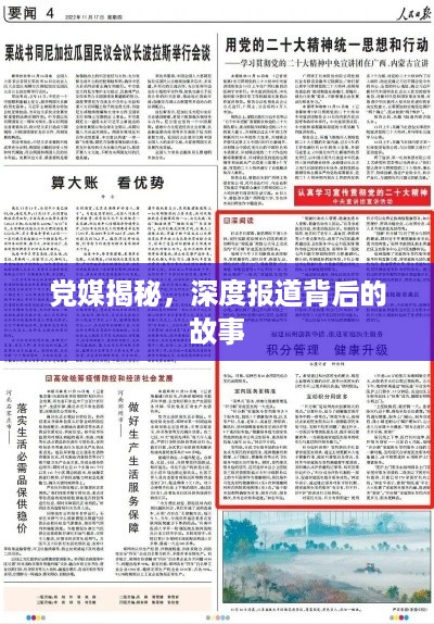 党媒揭秘，深度报道背后的故事