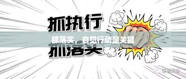 抓落实，自觉行动是关键