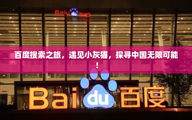 百度搜索之旅，遇见小灰猫，探寻中国无限可能！
