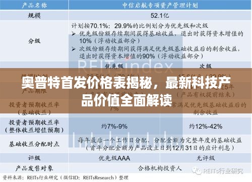 奥普特首发价格表揭秘，最新科技产品价值全面解读