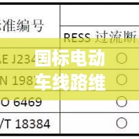 国标电动车线路维修规范详解，专业指南与实用技巧