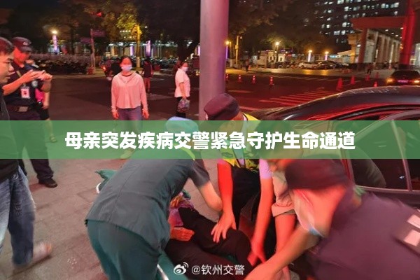 母亲突发疾病交警紧急守护生命通道