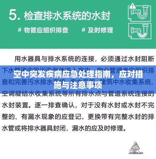 空中突发疾病应急处理指南，应对措施与注意事项