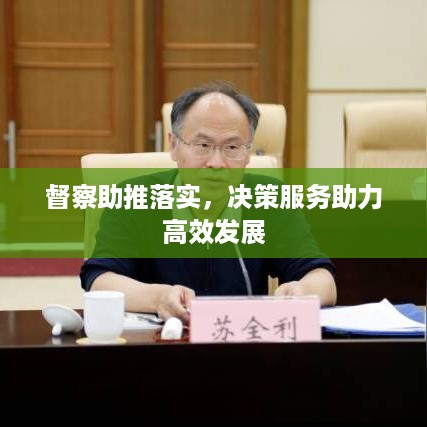 督察助推落实，决策服务助力高效发展