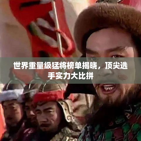 世界重量级猛将榜单揭晓，顶尖选手实力大比拼