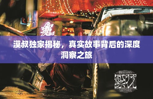 漠叔独家揭秘，真实故事背后的深度洞察之旅