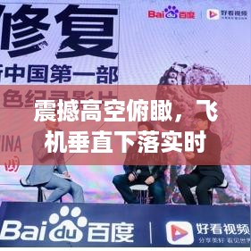 震撼高空俯瞰，飞机垂直下落实时视频