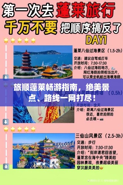 旅顺蓬莱畅游指南，绝美景点、路线一网打尽！